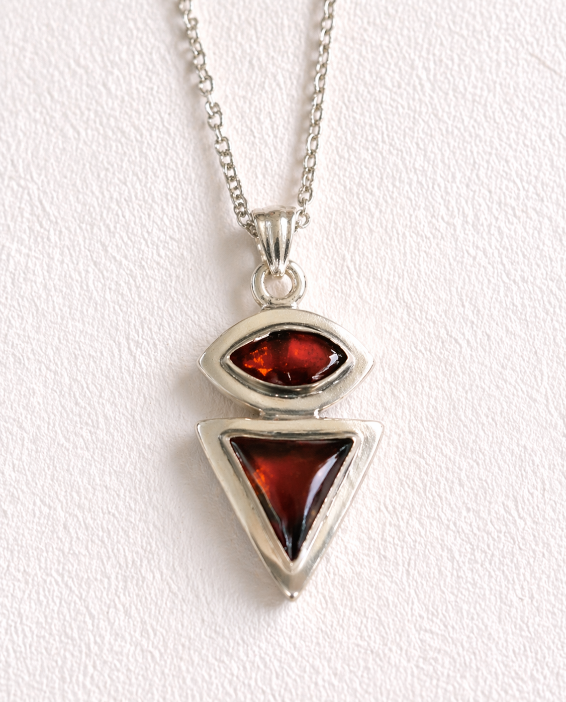 Baltic Amber Amulet Necklace